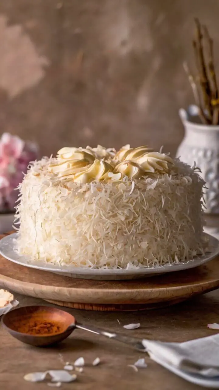 Southern Coconut Cake 