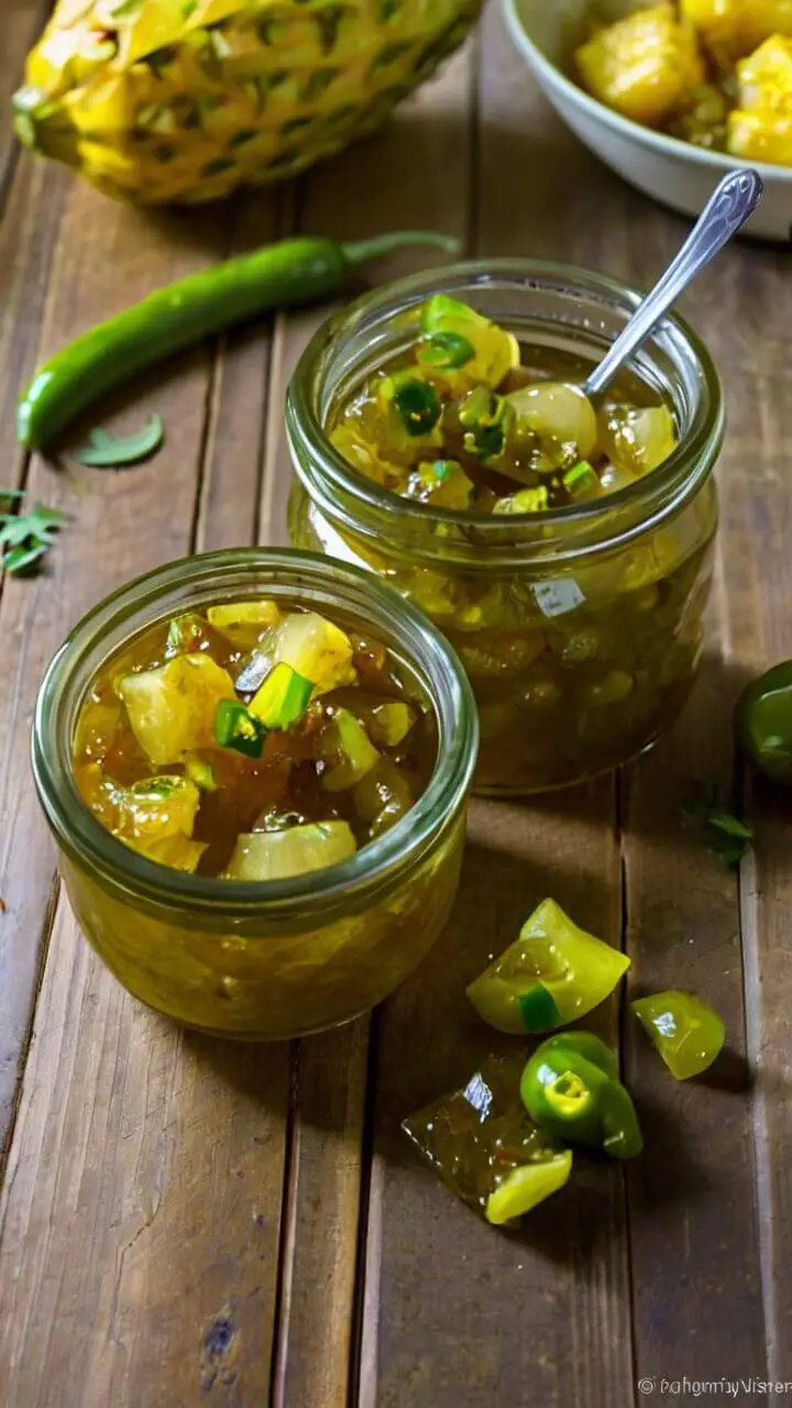 Spicy Pineapple Jalapeño Chutney