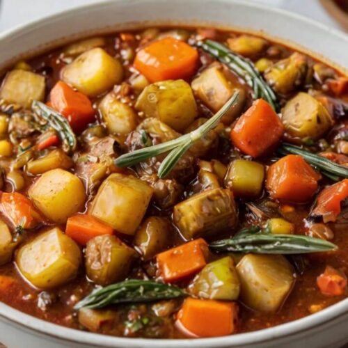 Vegan Stew Loaded with Veggies