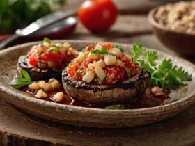 Autumn Harvest Stuffed Portobello Mushrooms Recipe