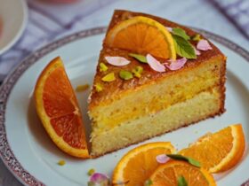 Bright Persian Orange Cake Recipe