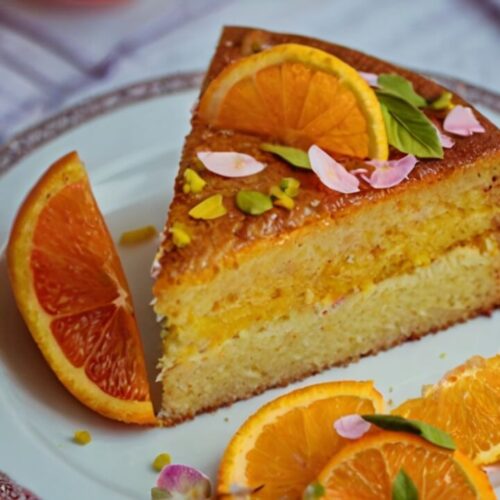 Bright Persian Orange Cake Recipe