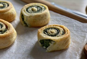 Cheese and Spinach Pinwheels Recipe