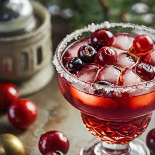 Christmas Cranberry Margarita Recipe