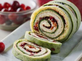 Christmas Cranberry Roll Ups Recipe