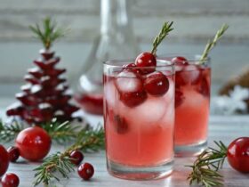 Christmas Cranberry Spritzer Recipe