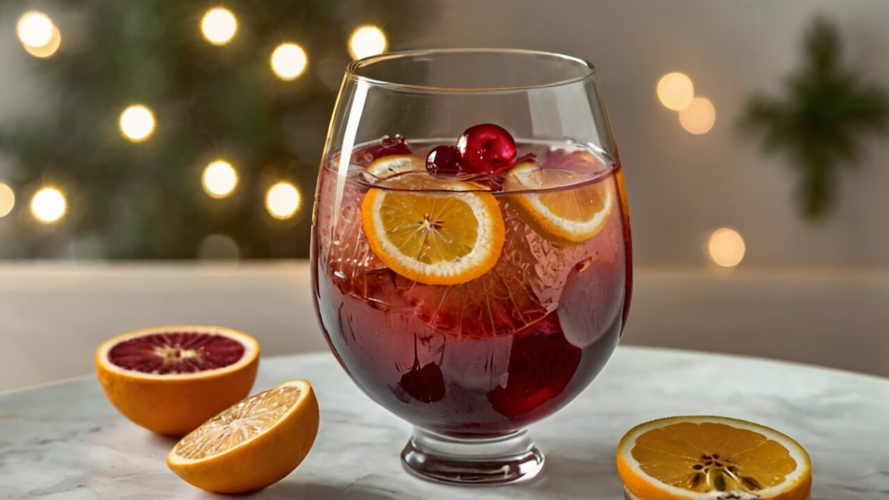 Christmas Holiday Sangria Recipe