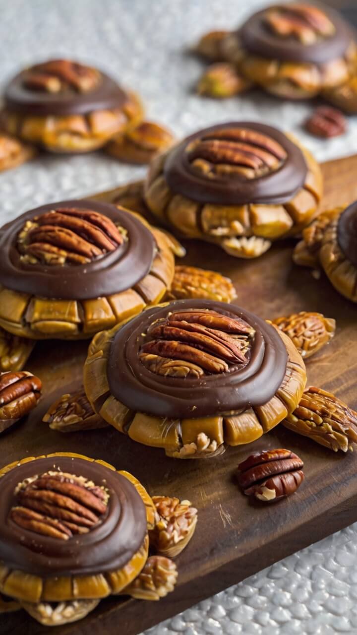 Christmas Pecan Turtles