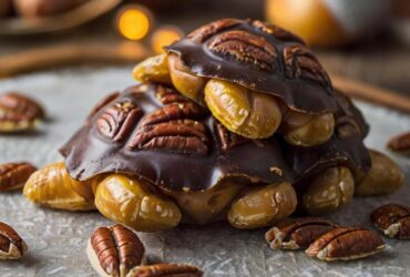 Christmas Pecan Turtles Recipe
