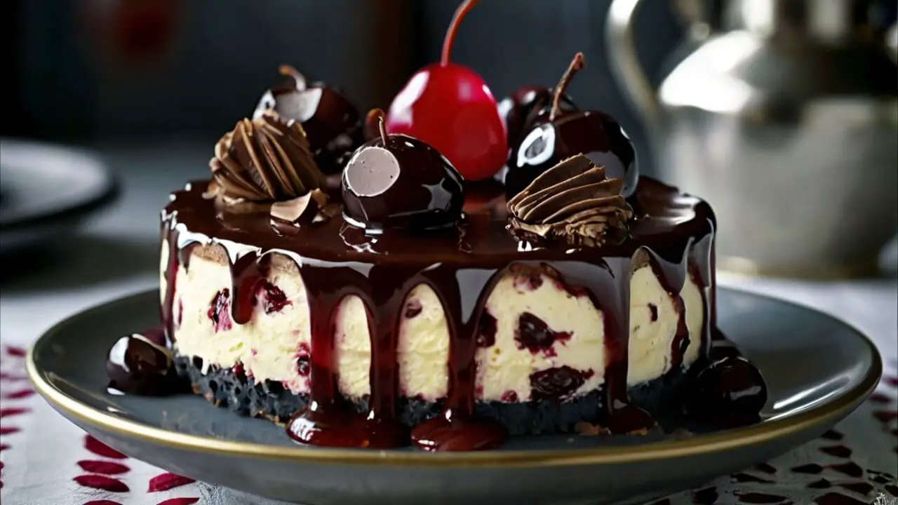 Decadent Black Forest Cheesecake Recipe