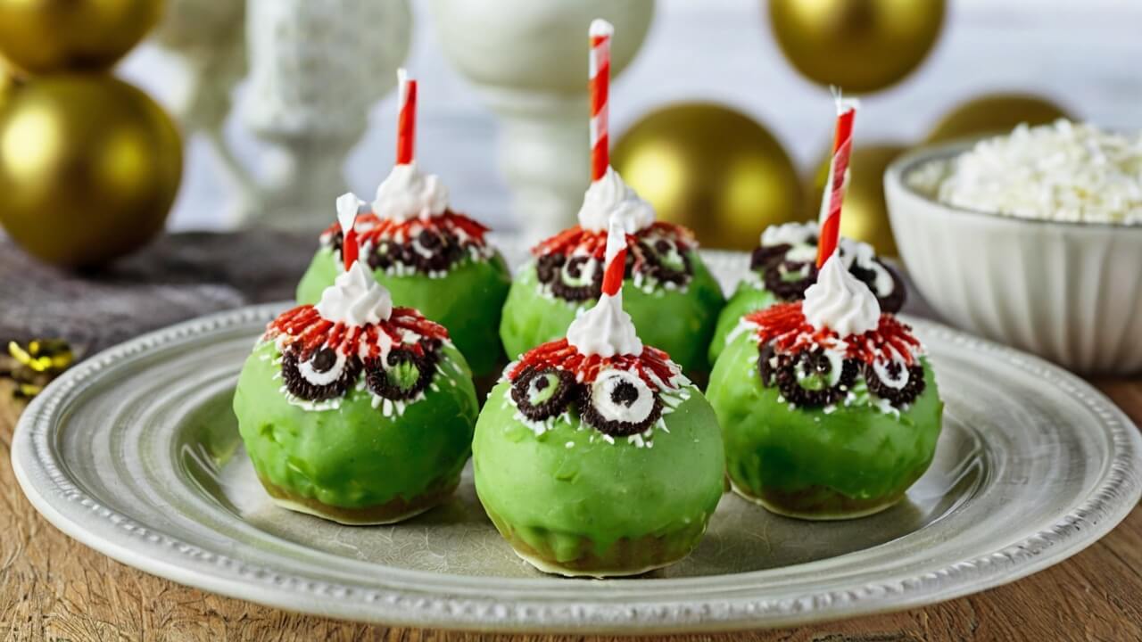 Grinch Oreo Balls Recipe