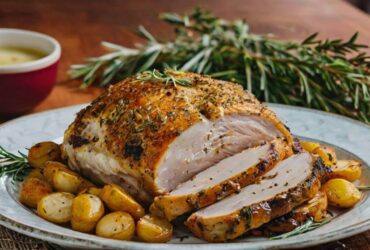 Herb Butter Roasted Turkey Breast Recipe