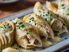 Million Dollar Chicken Alfredo Stuffed Shells Recipe