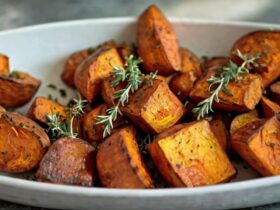 Thyme Maple Roasted Sweet Potato Recipe