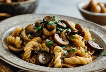 Vegan Mushroom Stroganoff Recipe