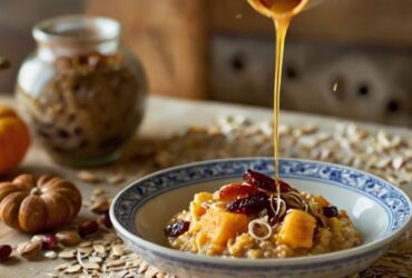 Warm Spiced Pumpkin Oatmeal Recipe