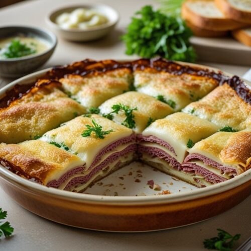 Homemade Reuben Bake Recipe