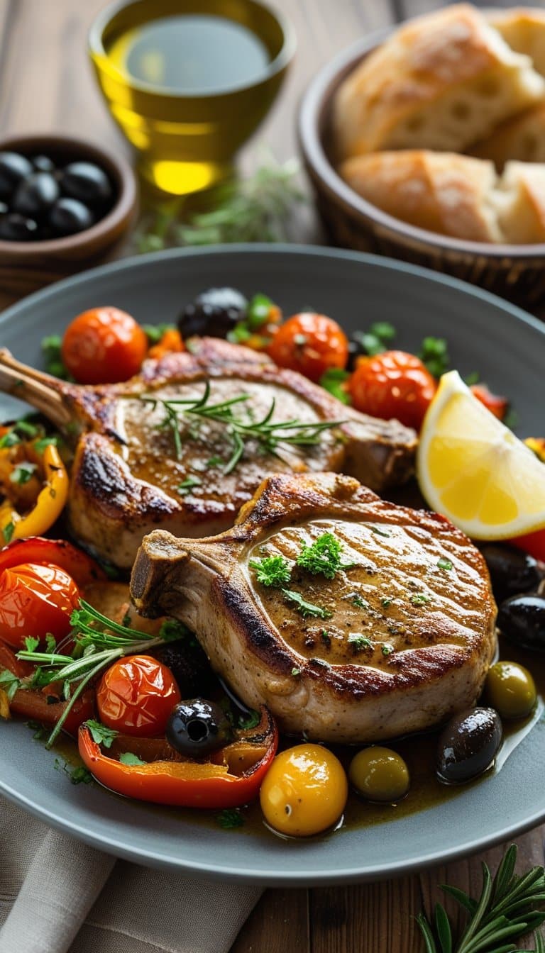Sicilian Pork Chops