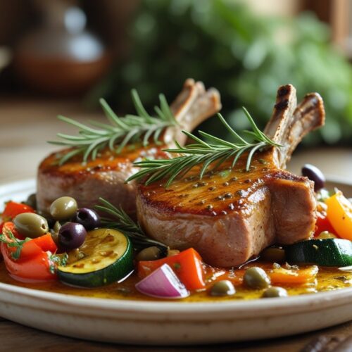 Sicilian Pork Chops Recipe