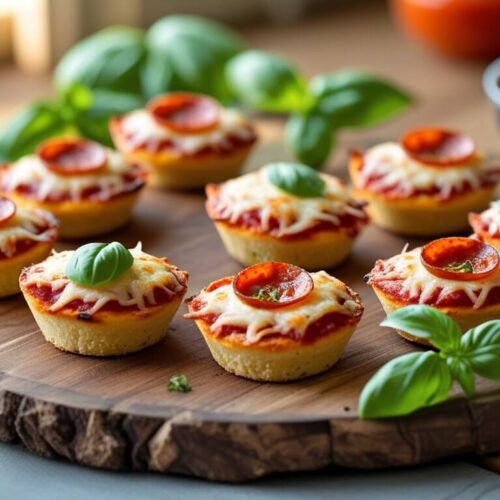 Keto Pepperoni Pizza Bites Recipe