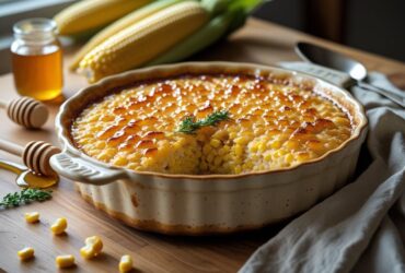 Honey Glazed Corn Casserole Recipe