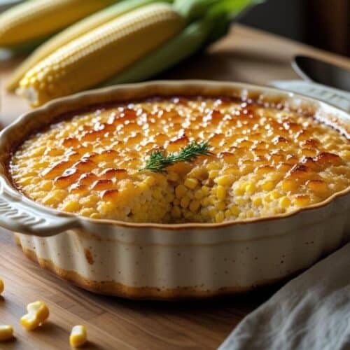 Honey Glazed Corn Casserole Recipe