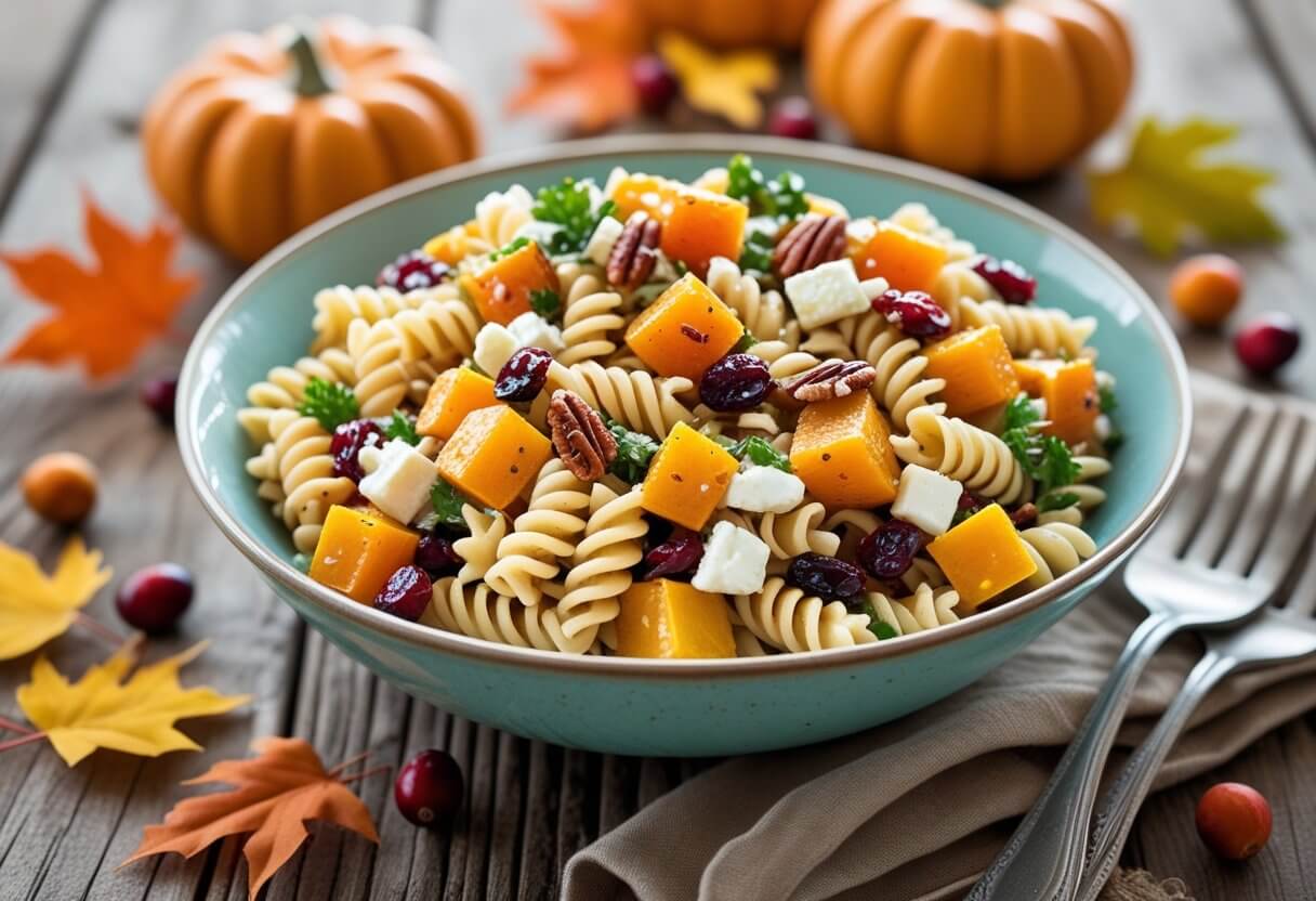 Thanksgiving Pasta Salad Recipe