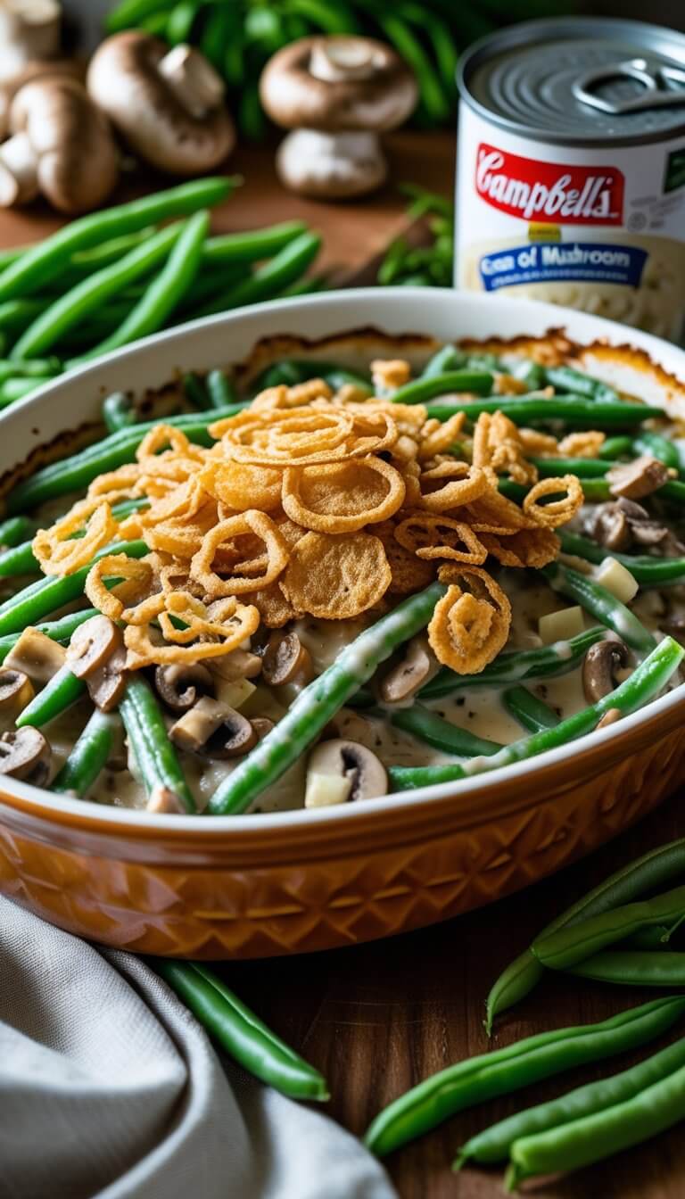 Campbells Green Bean Casserole 