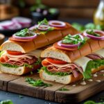 Baked Italian Sub Sandwiches Recipe