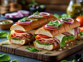 Baked Italian Sub Sandwiches Recipe