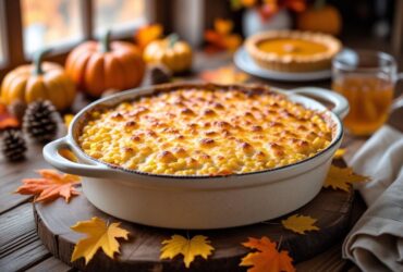 Thanksgiving Creamy Corn Casserole Recipe