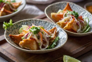 Applebee Chicken Wonton Tacos Recipe