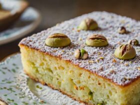 French Pistachio Cake Recipe