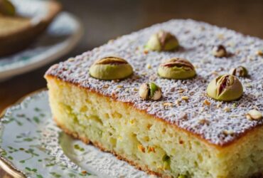 French Pistachio Cake Recipe