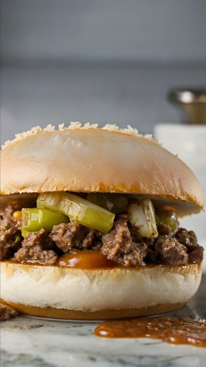 Gordon Ramsay Philly Cheesesteak Sloppy Joes