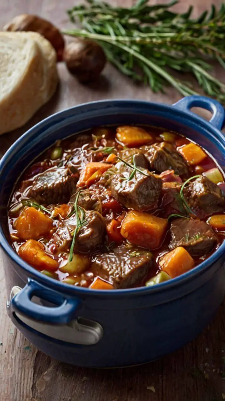 Slow Cooker Beef and Ale Stew
