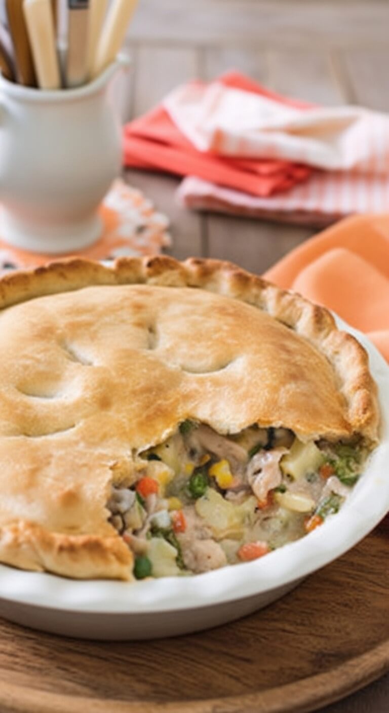 Paula Deen Chicken Pot Pie 