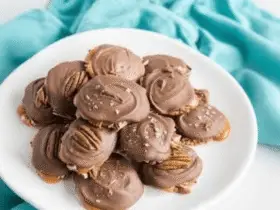 Chocolate Pecan Turtle Clusters Recipe