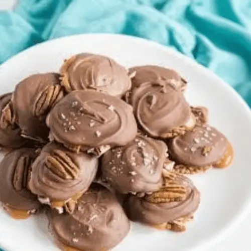 Chocolate Pecan Turtle Clusters Recipe