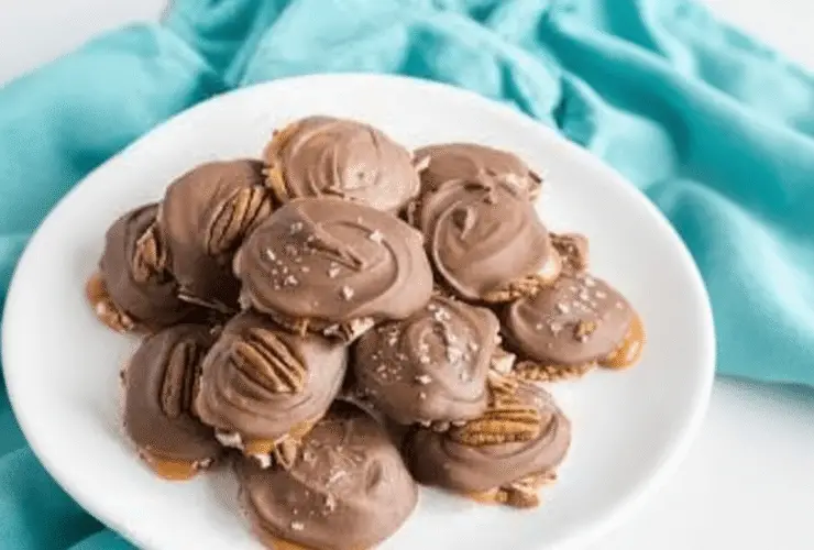Chocolate Pecan Turtle Clusters Recipe
