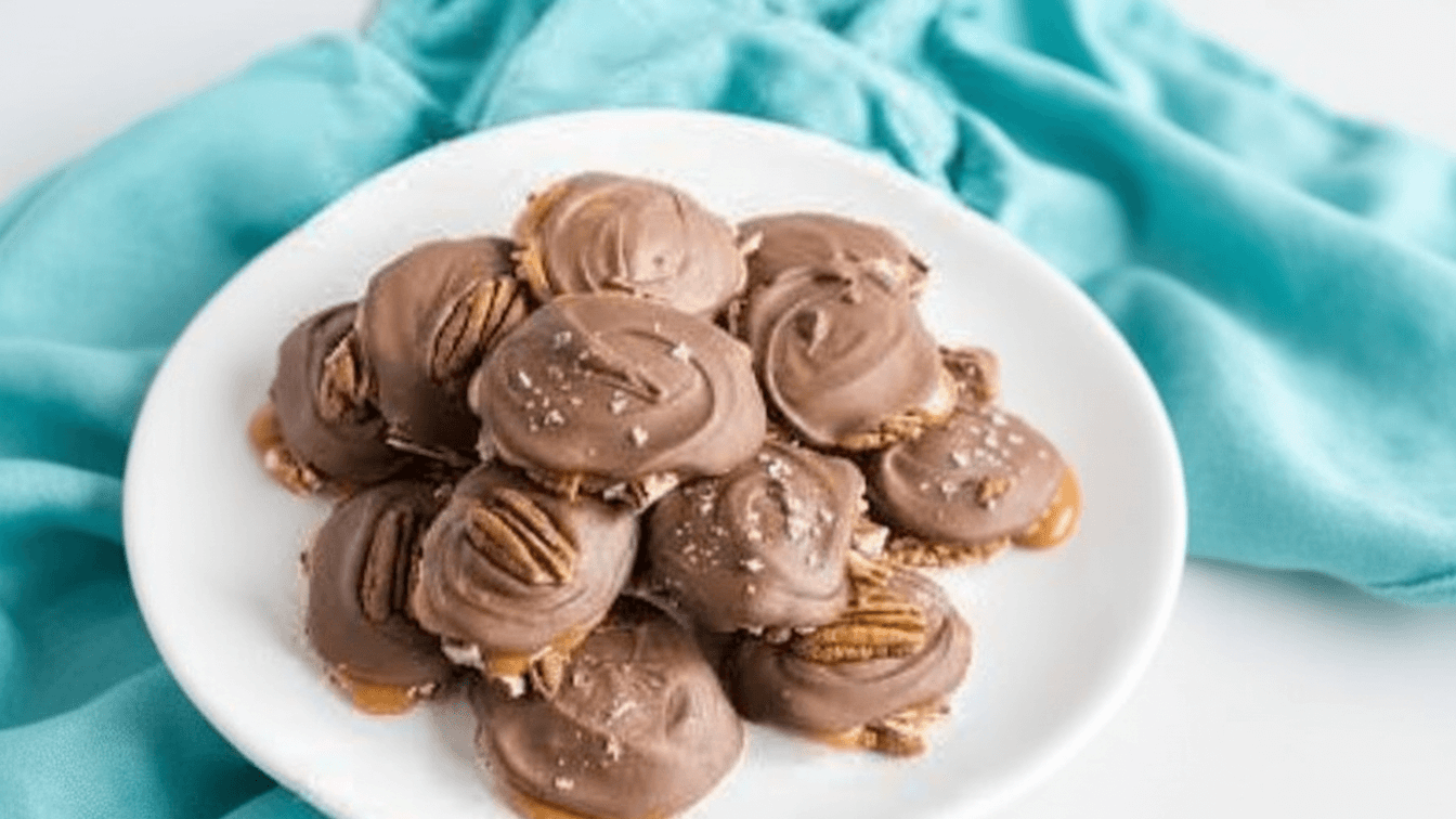 Chocolate Pecan Turtle Clusters Recipe