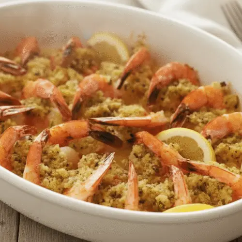 Shrimp Scampi Bake Recipe