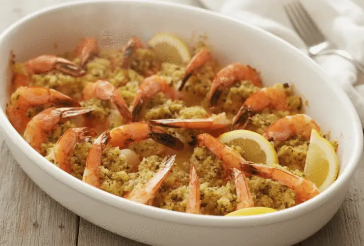 Shrimp Scampi Bake Recipe