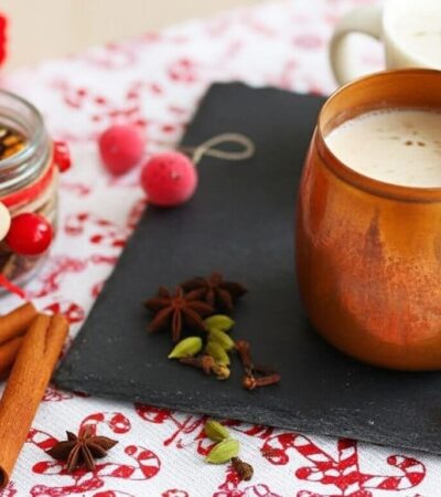 Homemade Christmas Chai Latte Recipe