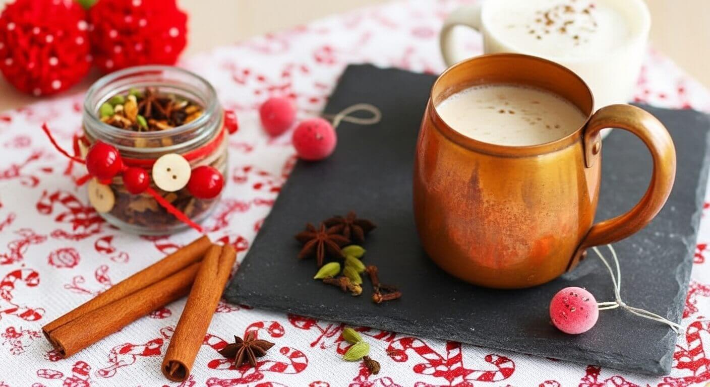 Homemade Christmas Chai Latte Recipe