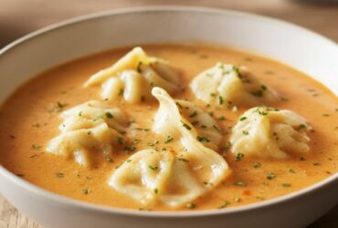 Thai Coconut Curry Dumpling Soup Recipe