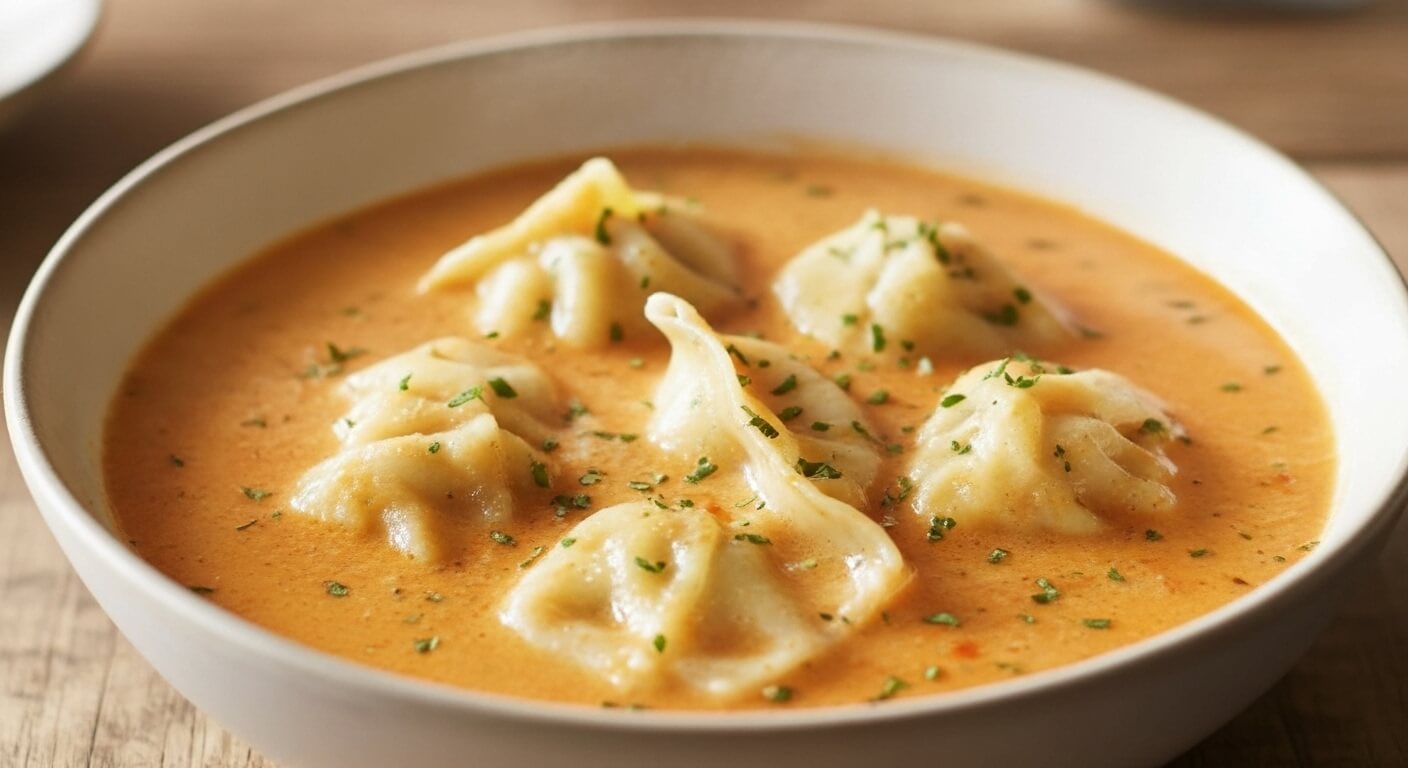 Thai Coconut Curry Dumpling Soup Recipe
