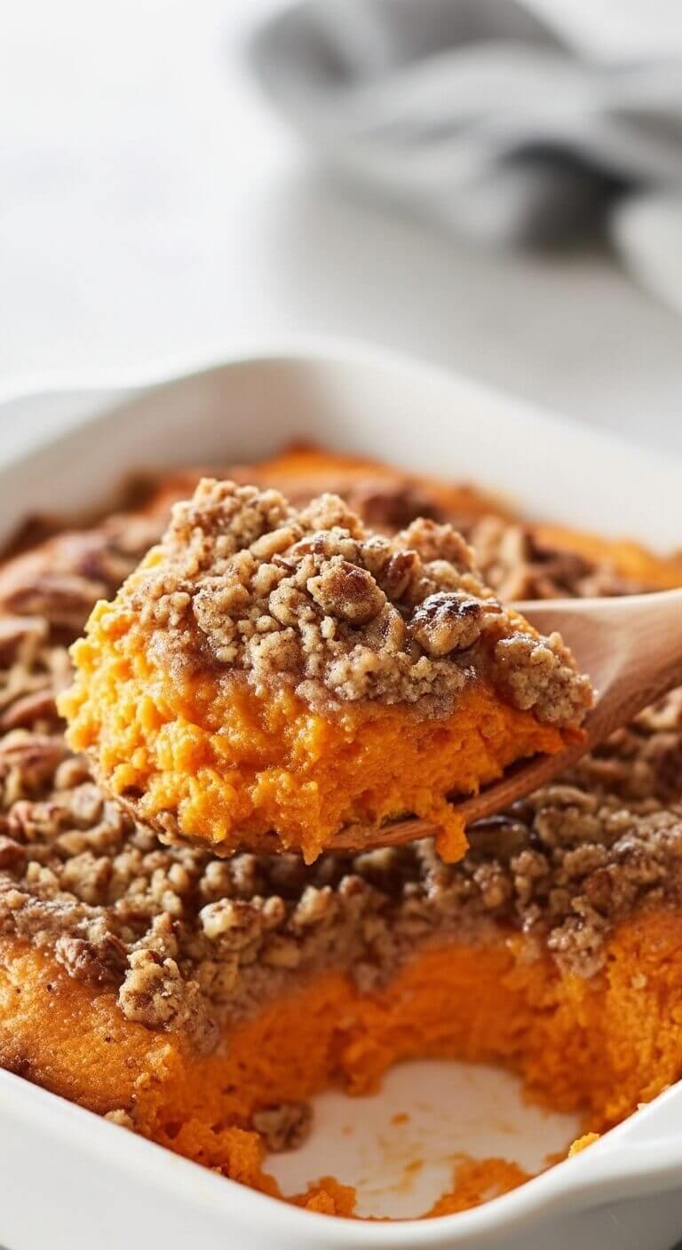 Fluffy Sweet Potato Souffle