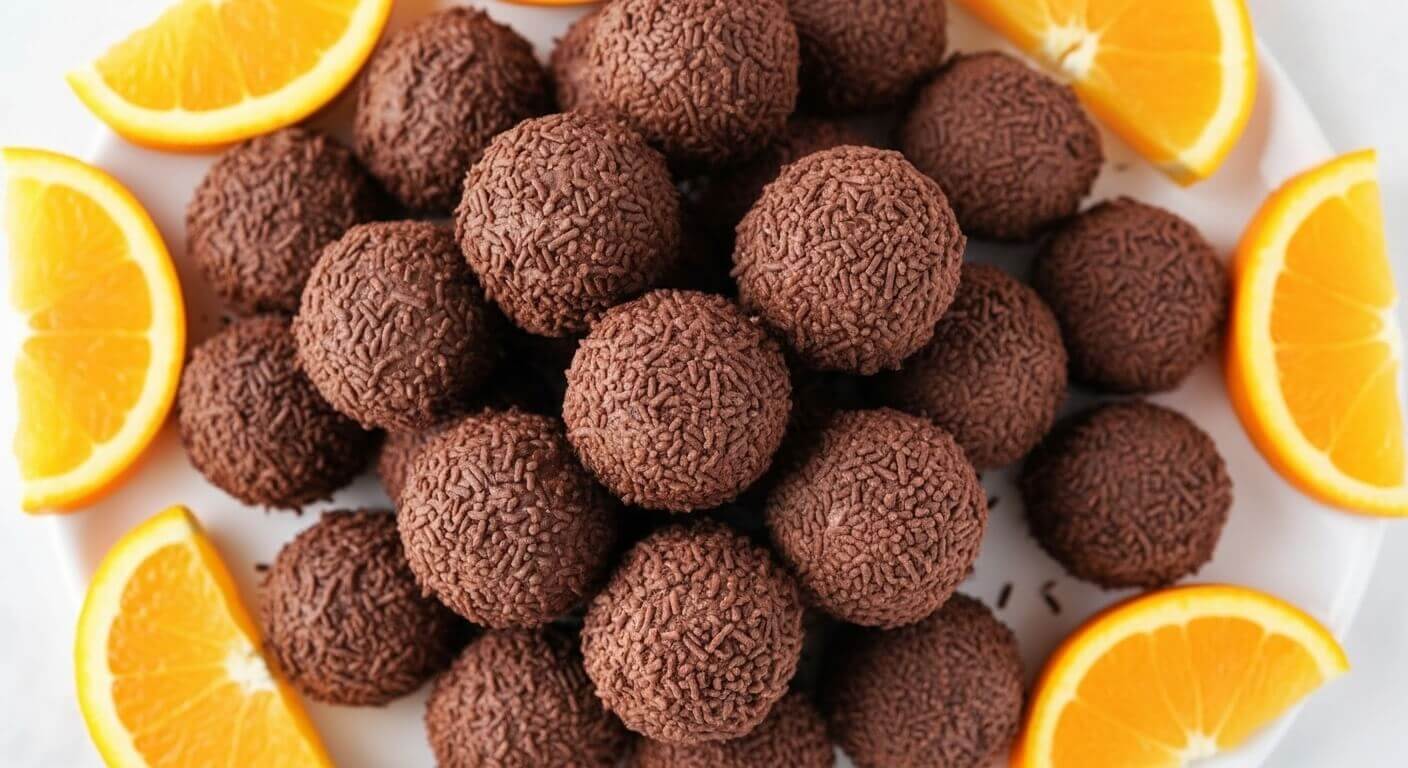 Orange Chocolate Christmas Truffles Recipe