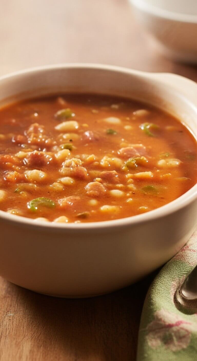 Pioneer Woman Bean and Ham Soup